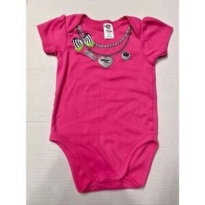 Team Apparel Seattle Seahawks Pink Bodysuit   Girls Size 18 Months